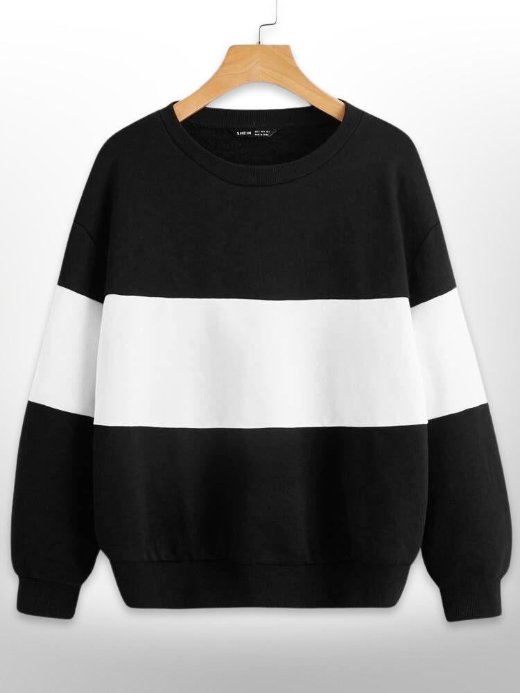 ZEBRA BLOCK SWEATSHIRT