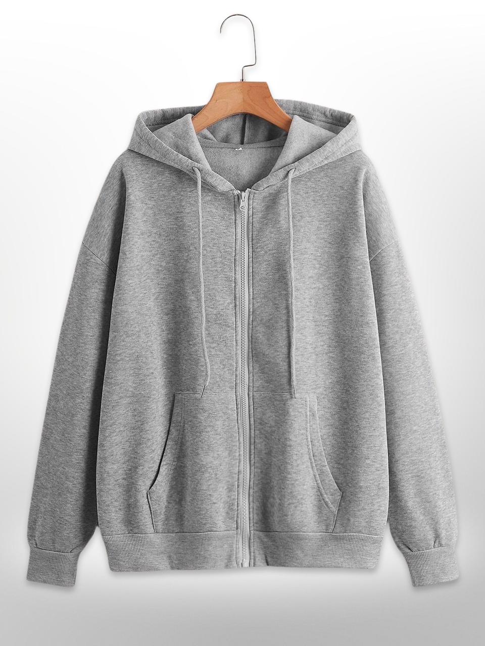 BASIC GREY ZIPPER