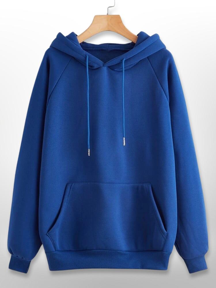 BASIC ROYAL HOODIE