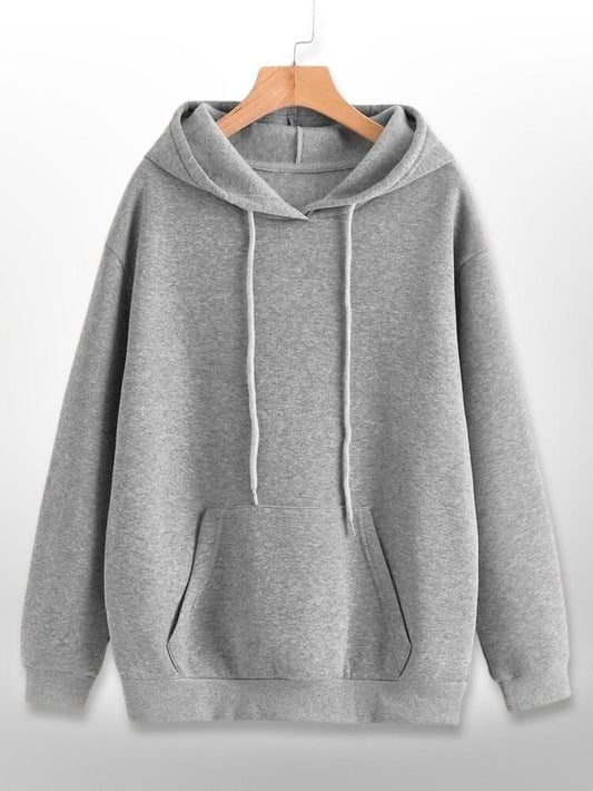 BASIC GREY HOODIE